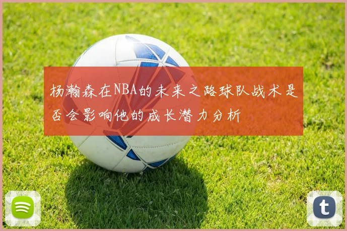 杨瀚森在NBA的未来之路球队战术是否会影响他的成长潜力分析